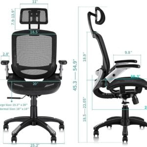 GABRYLLY Ergonomic Mesh Office Chair