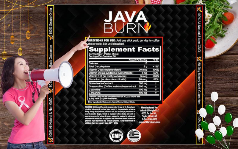 Java Burn Ingredients