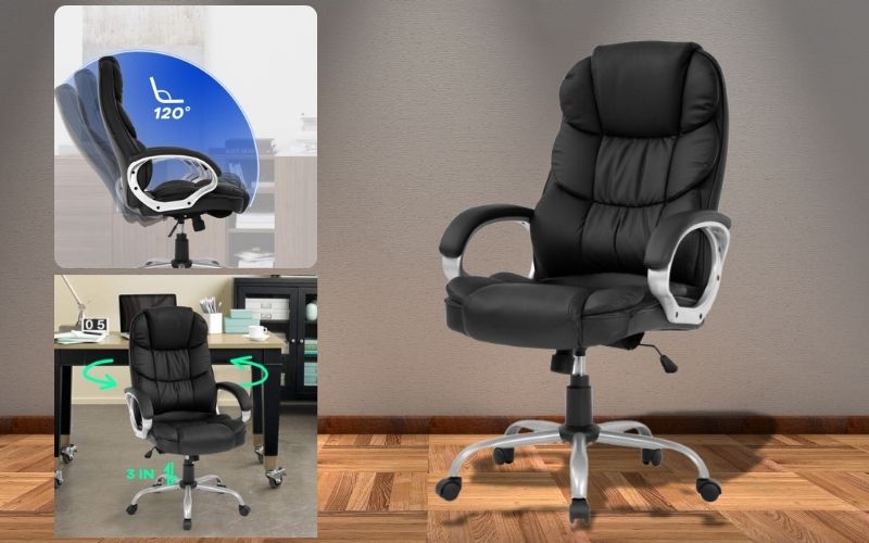 FDW Gaming Office Chair - Black